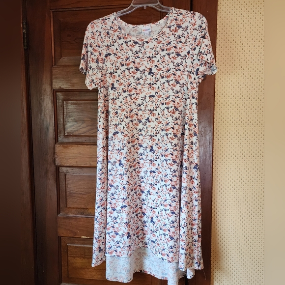 Lularoe Carly Swing Dress Size L - Picture 1 of 5
